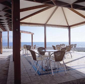 Nafsika Beach Delphi-Itea Bagian luar foto
